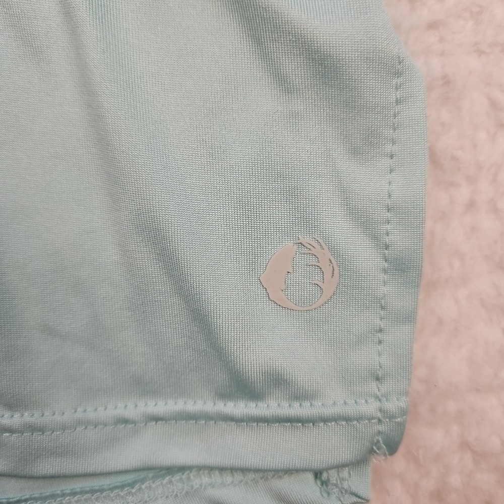 The American Outdoorsman Womens Sz XL Aqua Hoodie Sports Outdoors Hiking Stretch - Picture 4 of 9